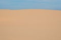 Yellow sand in the desert, Vietnam Royalty Free Stock Photo