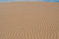 Yellow sand in the desert, Vietnam Royalty Free Stock Photo