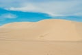 Yellow sand in the desert, Vietnam Royalty Free Stock Photo