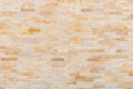 Yellow sandstone wall texture and background Royalty Free Stock Photo