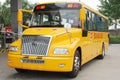 Yellow school bus Royalty Free Stock Photo