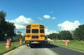 Yellow bus Royalty Free Stock Photo