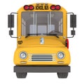 Yellow school bus Royalty Free Stock Photo