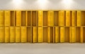 Yellow School Lockers