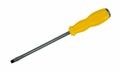 Yellow screwdriver Royalty Free Stock Photo