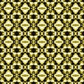 Yellow seamless portuguese tiles Ikat spanish tile pattern Italian majolica Mexican puebla talavera Moroccan, Turkish, Lisbon