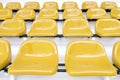 Yellow seat at Thep Hasadin Stadium