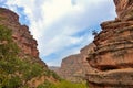 The Yellow of Shirz Canyon, a canyon of geotouristic importance, near Kuhdasht, Lorestan in Iran Royalty Free Stock Photo