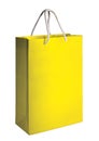 Yellow shopping bag