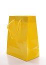 Yellow shopping bag