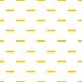 Yellow short ruler pattern seamless