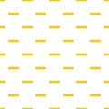 Yellow short ruler pattern seamless Royalty Free Stock Photo