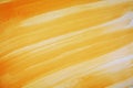 Yellow silver orange gold waxy soft watercolor hues, background Royalty Free Stock Photo