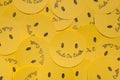 Yellow Smiling paper.