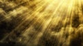 A yellow smoke cloud with sun rays against a transparent background. Dust spray, water drops, magic flow mist, smokey Royalty Free Stock Photo