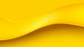 Yellow Smooth Abstract Lines Background