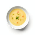 Delicious Soup On White Background Royalty Free Stock Photo