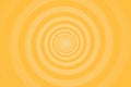 Yellow spiral background. Swirl, circular shape on yellow background