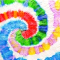 Yellow Spiral Tie Dye Boho. Pink Watercolor Splash. Red Swirl Watercolor Vintage. Colorful Brush Painting. White Dirty Art Paint. Royalty Free Stock Photo