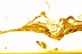 Yellow splash abstract Royalty Free Stock Photo