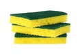 Yellow sponge scrubbers