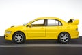Yellow sport car Royalty Free Stock Photo