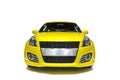 Yellow Sport Car Royalty Free Stock Photo