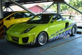 Yellow sports car at east side collective car meet in Quezon City, Philippines