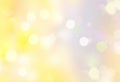 Yellow spring shiny blurred background. Royalty Free Stock Photo