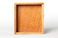 Yellow square Wooden box