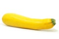 Yellow squash isolated Royalty Free Stock Photo