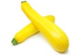 Yellow squash isolated Royalty Free Stock Photo