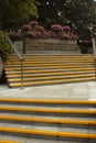 Yellow stairs