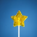 Yellow star candy