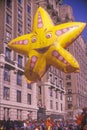 Yellow Starfish balloon in parade