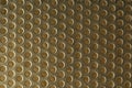 Yellow Steel mesh screen background Royalty Free Stock Photo