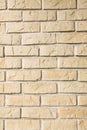 Yellow stone wall Royalty Free Stock Photo