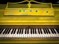 Yellow Street Piano Downtown