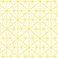 big flower Yellow stripes, geometric patterns, stars, embroidered patterns, geometric patterns, to be leather texture