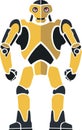 Robot logos. Vector icon