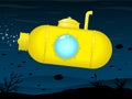 Yellow submarine Royalty Free Stock Photo