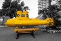 Yellow Submarine - selective color isolation