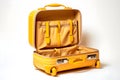 yellow suitcase