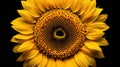 yellow sunflower mandala