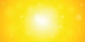 Yellow sunny summer day background