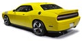 Yellow supercar