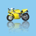 Yellow Supersport Royalty Free Stock Photo