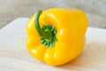 Yellow sweet pepper Royalty Free Stock Photo