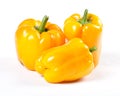 Yellow sweet peppers