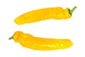 Yellow sweet peppers Royalty Free Stock Photo